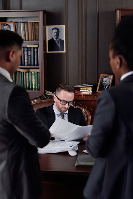 professional legal team providing business consultation services